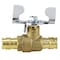 Apollo 1/2 in. Brass PEX-A Barb Ball Valve with Tee Handle EPXV12T - alternate 4